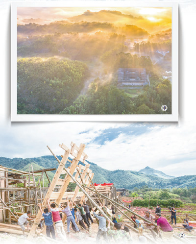 一片古庄寨的时代新貌(护文化遗产彰时代新义)