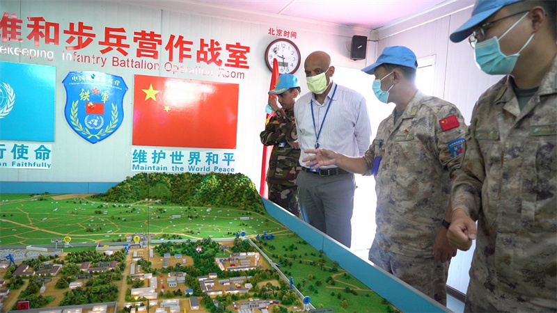 中国第八批赴南苏丹(朱巴)维和步兵营获维和战略伙伴关系办公室肯定