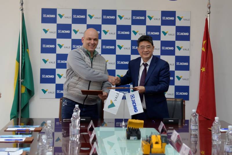 淡水河谷签购徐工巴西矿山设备