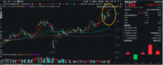 超百亿主力资金狂涌！有色金属领涨两市！有色龙头ETF（159876）盘中涨超2．6%，刷新年内高点！